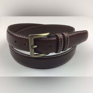 Jos. A. Bank leather belt size 42 brown